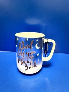 Dad Love You To The Moon & Back Coffee Tea Ceramic Mug Portobello Father’s Day - Picture 1 of 4