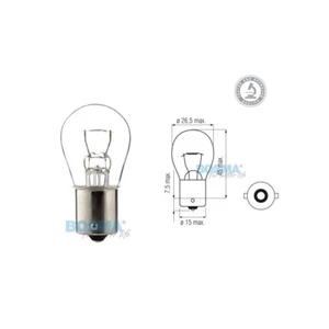 Glühlampe Glühbirne 12V P21W BA15s (E) Blinker Rücklicht für Simson, MZ - Picture 1 of 1