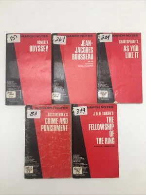 Lot of 5 Monarch Notes - Image 1 of 4