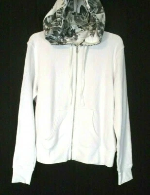 Tracy Anderson G.I.L.I. Chaqueta con Capucha Estampada Mediana Blanca A365232 Mujer CC777 Foto 1 de 4