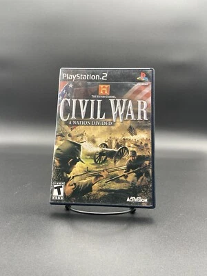 Civil War A Nation Divided Sony Playstation 2 PS2 Video Game w/ Manual & Box CIB - Image 1 of 4