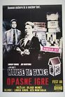 HOUSE OF GAMES Original exYU movie poster 1987 L CROUSE JOE MANTEGNA DAVID MAMET