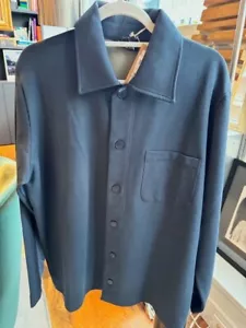 A.P.C Navy Blue 5 Button Coat- NWT $400 MSRP only $325.00 - Picture 1 of 7