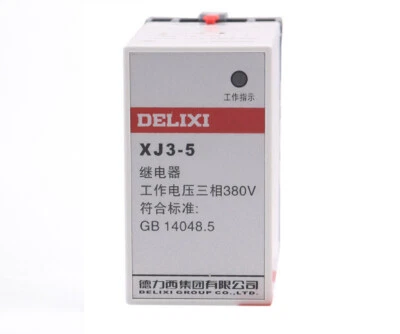 For Delixi XJ3 Series (XJ3-2/5/G) 380VAC Protection Relay XJ3-5 XJ3-2 - Image 1 of 4