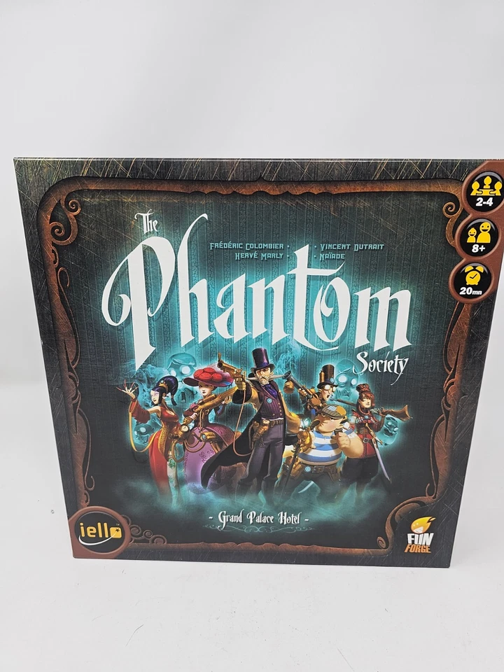 Iello The Phantom Society Grand Palace Hotel Board Game Ghost Hunter 2-4 Players - Image 1 of 4