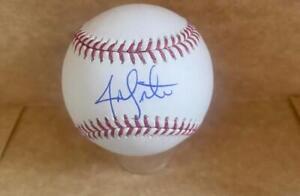 JON LESTER RED SOX/CUBS SIGNED AUTOGRAPHED M.L. BASEBALL BECKETT AUTH