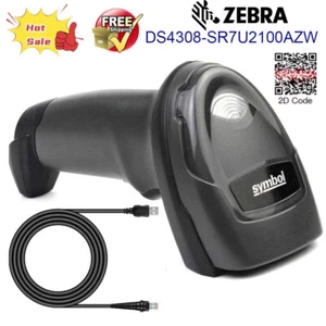 Symbol DS4308-SR7U2100AZW Standard Range 2D, 1D Barcode Scanner with USB Cable - Picture 1 of 6