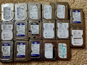 Hard Drives For Parts or Precious Metals Recovery Only NOT WORKING Assorted - Picture 1 of 6