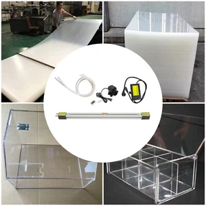 24" Acrylic Plastic Strip Heater Bender Bending Machine Hot Heating Bender 800W - Imagen 1 de 16