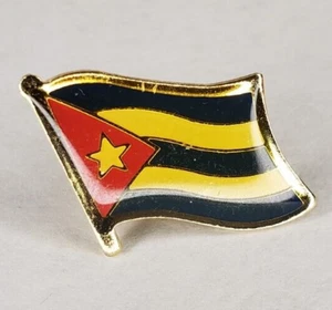 República de Cuba enamal Flag Lapel / Hat Pin NEW - Picture 1 of 3