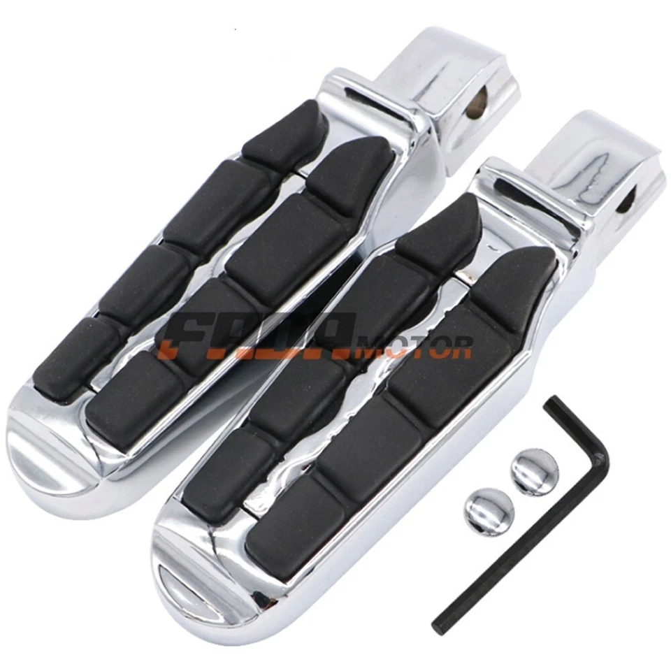 Rear Foot Pegs Footrest for Kawasaki Vulcan 88 VN1500 VN1600 VN800 900 87-15 097 Foto 1 de 4
