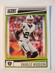 NFL Trading Card Football Charles Woodson Oakland Raiders 2022 Panini Score - Bild 1 von 2