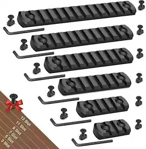 Single Accessory Rail Set for Mlock 3 5 7 9 11 13 Slots with 13 T-Nuts & Screws, - Picture 1 of 3