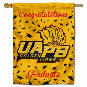 University of Arkansas at Pine Bluff Graduation Gift Decorative Flag - Picture 1 of 3