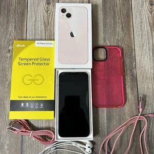 Apple iPhone 13 Pink 128GB Unlocked Model A2482 With Earbuds, Etc - Picture 1 of 16