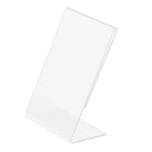 L Type PMMA Table Top Desk Picture Frame 2 Photo Holder 3in for Polaroid # - Picture 1 of 7