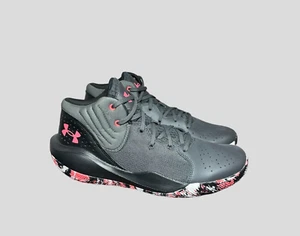 Under Armour Jet '21 Men's High Top Lace Up Basketball Shoes Sze 10.5 Multicolor - Picture 1 of 9