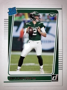 Tarjeta de novato Zach Wilson 2021 con clasificación Donruss #252 (4360) cantidad - Imagen 1 de 2
