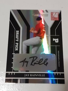 Jay Rainville Minnesota Twins 2004 Donruss Elite Certified Autograph Card #319