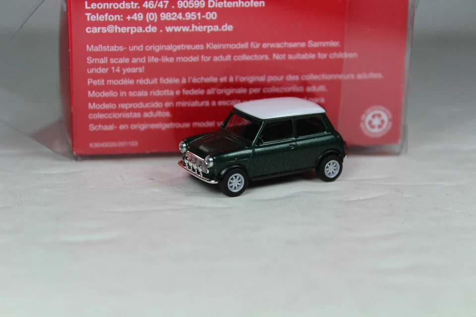 Herpa 430753 Mini Cooper  Neuware. (432) - Bild 1 von 1