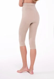 Shapewear Anti-Cellulite Control Leggings High Waist Push-up Women's Capri - Picture 1 of 20