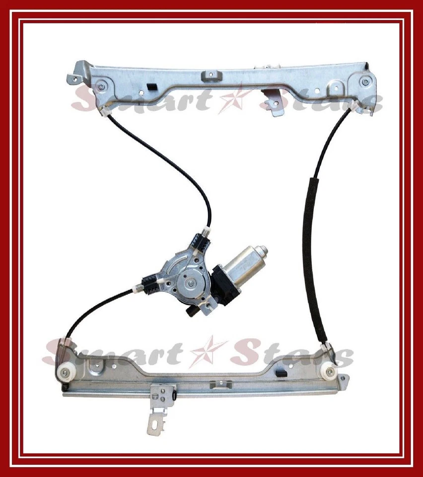 FOR NISSAN QASHQAI MK1 FRONT RIGHT DRIVER SIDE WINDOW REGULATOR WITH MOTOR 07-13 - Image 1 of 4