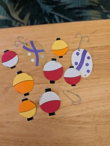 Handmade Fishing Themed Scrapbooking Decorations Acid Free - Picture 1 of 1