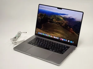 Laptop Apple MacBook M1 Pro 2021 16" 16 GB RAM 1 TB SSD AppleCare Retina XDR + AC - Imagen 1 de 15