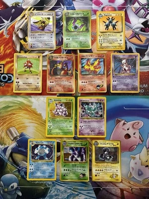 Vintage Pokemon Card Lot WOTC Holo Shadowless Mewtwo Etc Charizard Moltres - Image 1 of 2