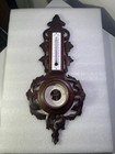 Antique Black Forest Barometer & Thermometer Carved Wood -#C34
