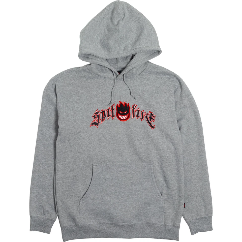 Sudadera con capucha Spitfire Immortal Fire gris rojo Foto 1 de 1