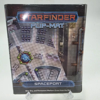 Starfinder Flip-Mat: Spaceport New - Image 1 of 2