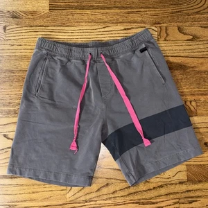 Lululemon Rise Shorts Soot Light Men’s Gray Athletic Joggers READ DESCRIPTION - Picture 1 of 15