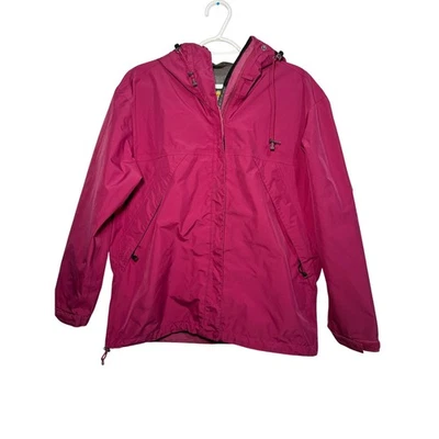 Cabelas Rosa Impermeable Gore Tex Primavera Chaqueta Mujer Pequeña Exterior Senderismo Campamento Foto 1 de 4