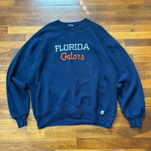 Vintage 90s Russell Florida Gators College NCAA Stitched SweatShirt Size XL - Picture 1 of 5