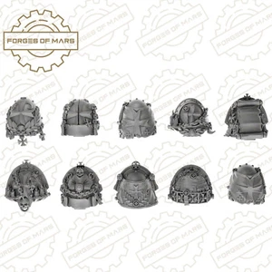 Ritter - Black Order - Schulterpolster - Figuren Set #2 (x10) - Bild 1 von 1