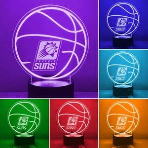 Phoenix Suns Customized Basketball 16 Color Light w/Free Shipping & Remote - Picture 1 of 11