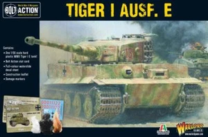 TIGER I AUSF. E HEAVY TANK - BOLT ACTION - WARLORD GAMES WW2 GERMAN ITALERI - Bild 1 von 1