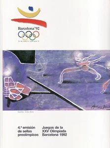 Document Olympic Philatelic Barcelona 92 Coob. 4ª Issue Stamps - Picture 1 of 1