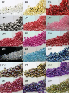 Cuentas de semillas redondas Miyuki Rocailles 8/0 - bolsa de 15 gr varios colores - PS42 - Imagen 1 de 19