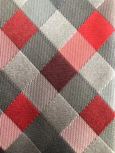 GEOFFREY BEENE  Multicolor Plaid Silk Tie  58¼ x 3¼ - Picture 1 of 5