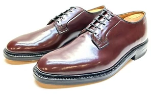 Mens Johnston & Murphy Aristocraft VTG Shell Cordovan Blucher Dress Shoes Sz 12B - Picture 1 of 11
