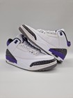 Jordan 3 Retro 'Dark Iris', Size Uk9, Og Box