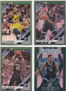 2019/20 Donruss Lot MEMPHIS GRIZZLIES Green Flood (4) w/ Jaren Jackson Jr - Picture 1 of 1
