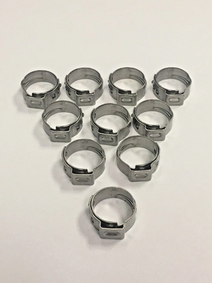 CLAMPS Oetiker Stepless Ear S.S 13.3 x 1/2 @10 pkg., APX# 16700010-100