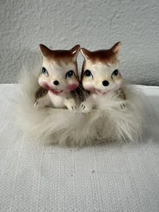 Vintage Eichhörnchen im Korb Japan - Bild 1 von 5