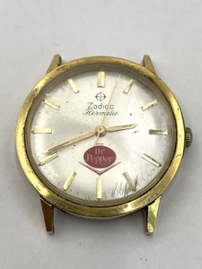 Zodiac Hermetic Dr. Pepper Watch Runs Works Restoration Project Vintage - Picture 1 of 23
