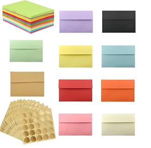 50 Pack 4X6 Envelopes, A6 Invitation Envelopes 6.88 X 4.92 Inch for 4X6 Cards... - Picture 1 of 12