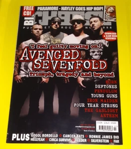 Big Cheese Magazine 124 July 2010 - Avenged Sevenfold , Paramore, Korn, No CD - Picture 1 of 1