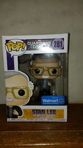 FUNKO POP GOTG VOL2 STAN LEE FUTURISTIC GLASSES WALMART #281 MINT - Picture 1 of 7